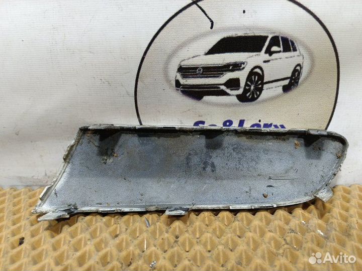 Накладка на бампер Volkswagen Golf 2008