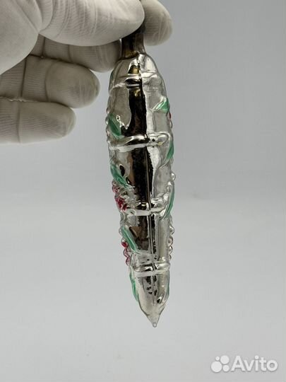 Елочные игрушки СССР лоза винограда (1088)