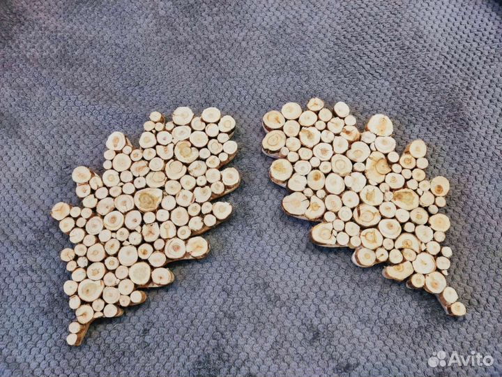 Панно дубовый лист