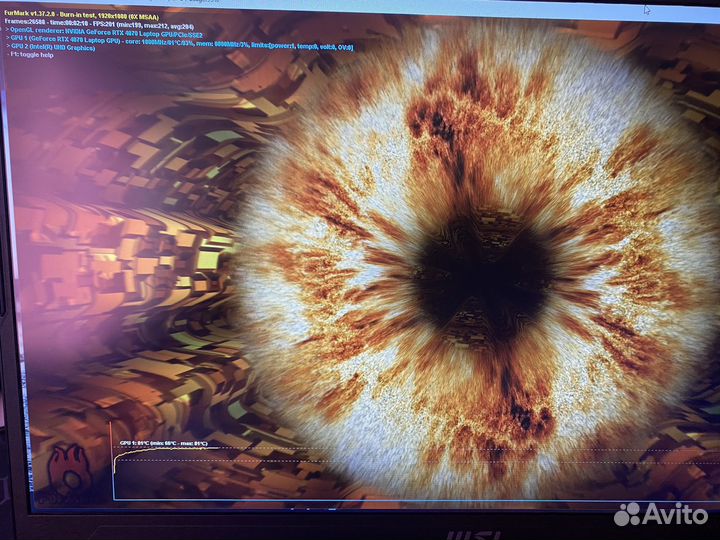 MSI Katana 17 B12V - i7 12650H/RTX 4070
