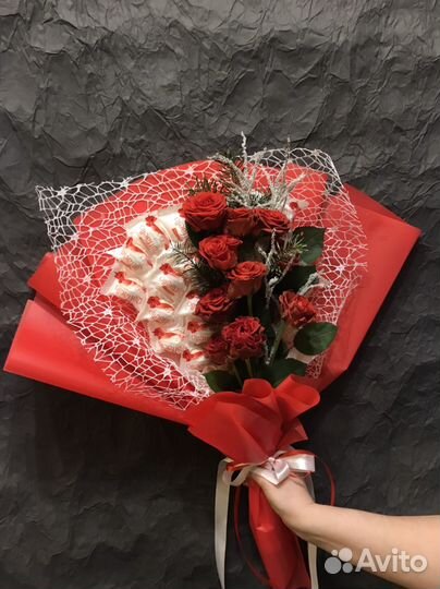 Букет из конфет рафаэлло