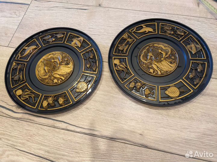 Тарелка панно декоративная СССР