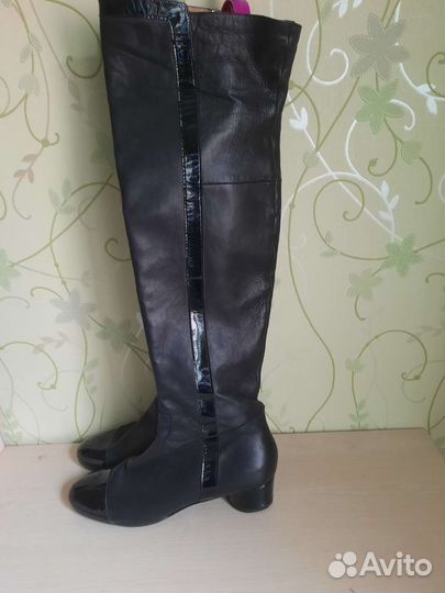 Сапоги ботфорты