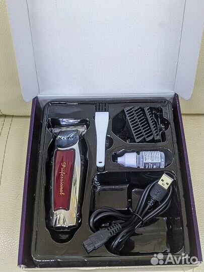 Триммер для стрижки волос и бороды Kemei