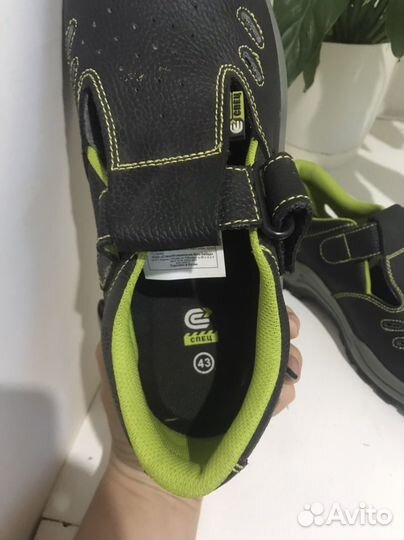 Сандалии ботинки полуботинки мужские рабочие Спец