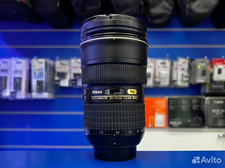 Объектив Nikon 24-70mm f/2.8G AF-S (Гарантия) /807