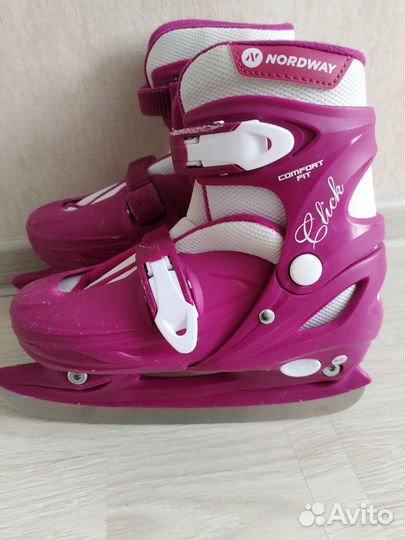 Коньки детские раздвижные 34 37