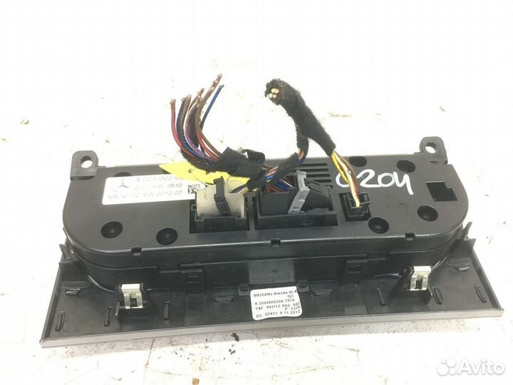 Переключатель отопителя Mercedes-Benz C-Class