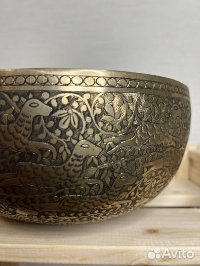 Поющая чаша кованая