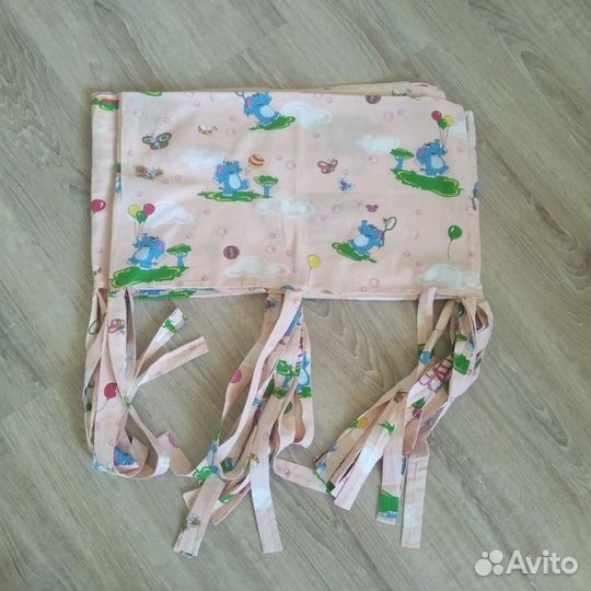 Чехлы на бортики в кроватку