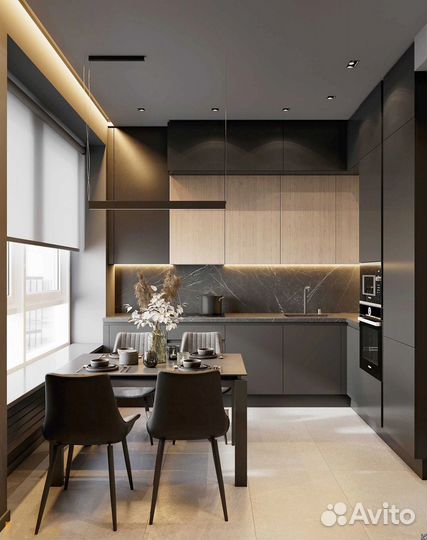 Кухня под заказ бесплатная столешница