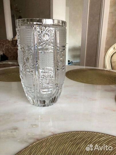 Ваза хрустальная СССР