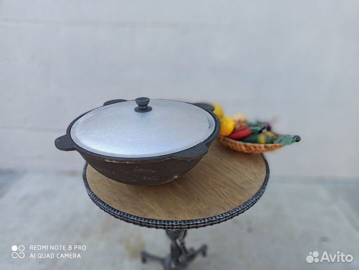 Казан чугунный Узбекистан 3 литровый