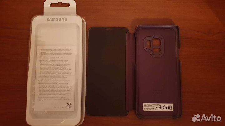 Чехол Clear View Standing Cover для Samsung S9