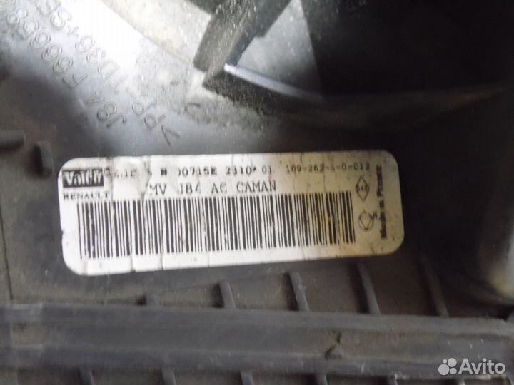 Моторчик печки Рено Сценик 2