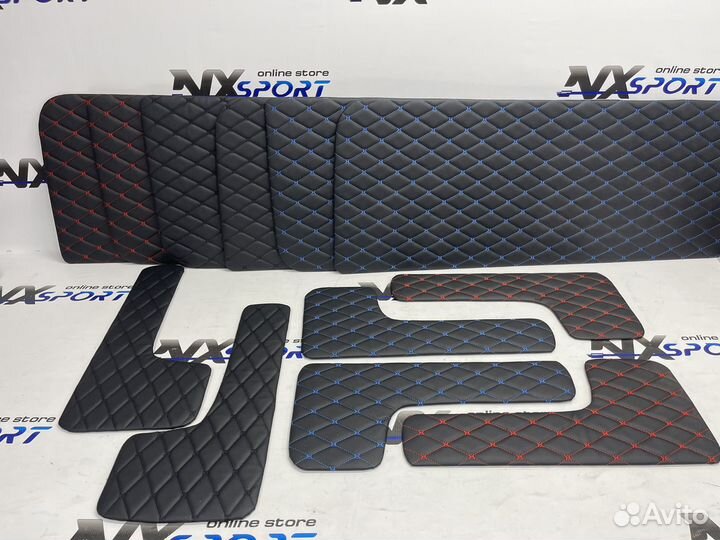 Обшивки дверей ока (ромбы)