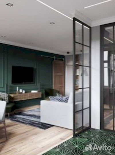 Раздвижные межкомнатные перегородки