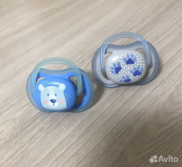 Новые пустышки Philips Avent (2 штуки)
