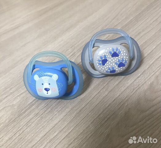 Новые пустышки Philips Avent (2 штуки)