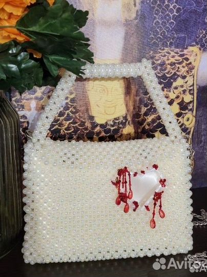 Сумка из бусин