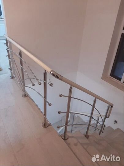 Перила, поручни из нержавеющей стали