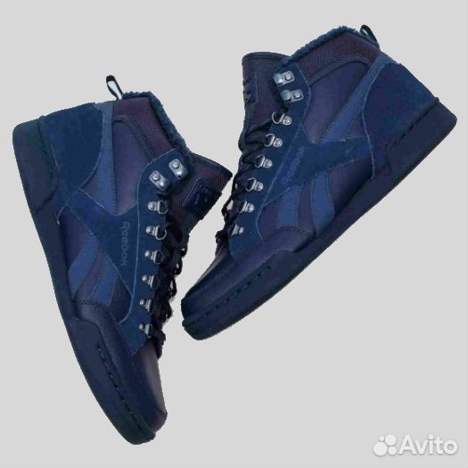 Зимние кожаные кроссовки Reebok Royal Complete