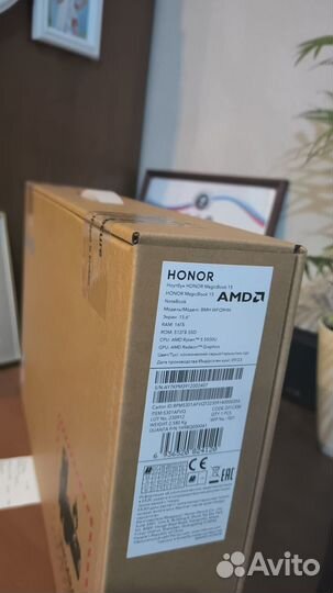 Ноутбук honor Magicbook 15 R5 5500U/16/512Gb