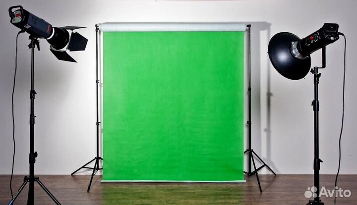 Хромакей зеленый