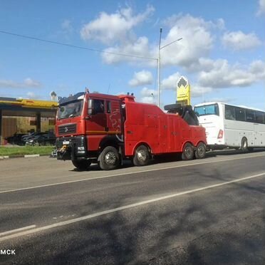 Грузовой эвакуатор до 120т