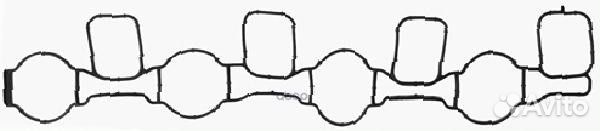 Прокладка впуск.коллектора VW passat/golf/jetta