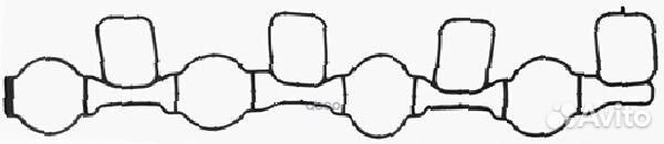 Прокладка впуск.коллектора VW passat/golf/jetta