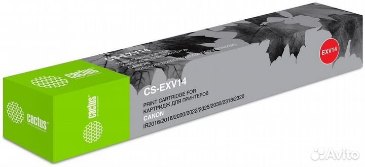 Картридж Cactus CS-EXV14 (690192) 1443916