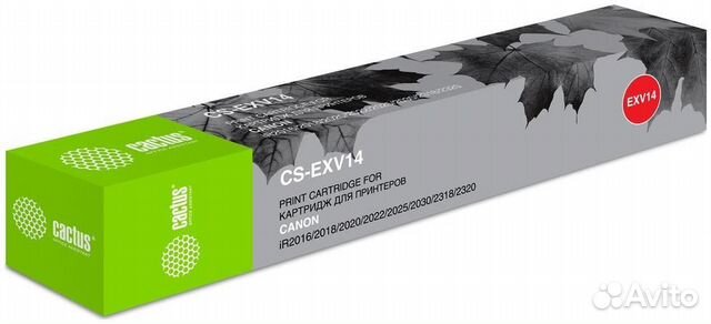 Картридж Cactus CS-EXV14 (690192) 1443916