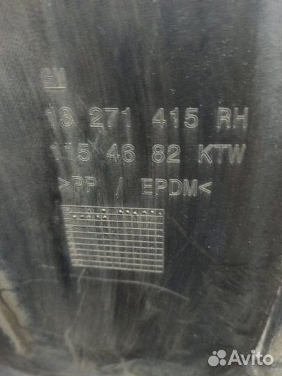 Подкрылок передний правый Opel Astra J хетчбэк