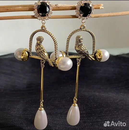 Серьги в стиле Dolce&Gabbana