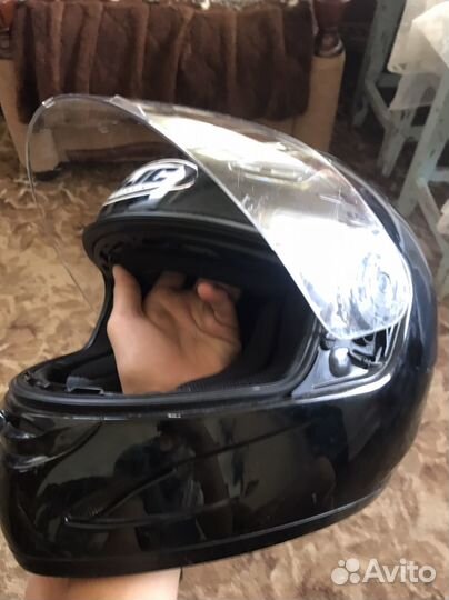 Шлем для спортбайка спортивный шлем