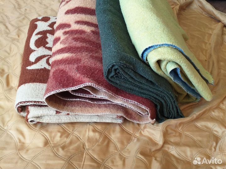 Одеяло шерстяное СССР