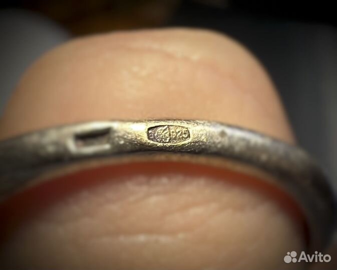 Кольцо — ручная работа, серебро 925 пробы