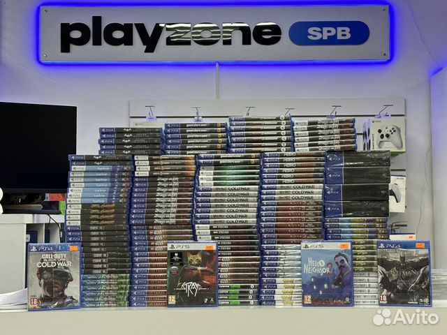 Огромный ассортимент новых дисков PS4/PS5