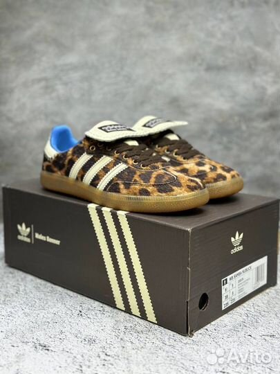 Adidas Wales Bonner X Samba Pony Leopard