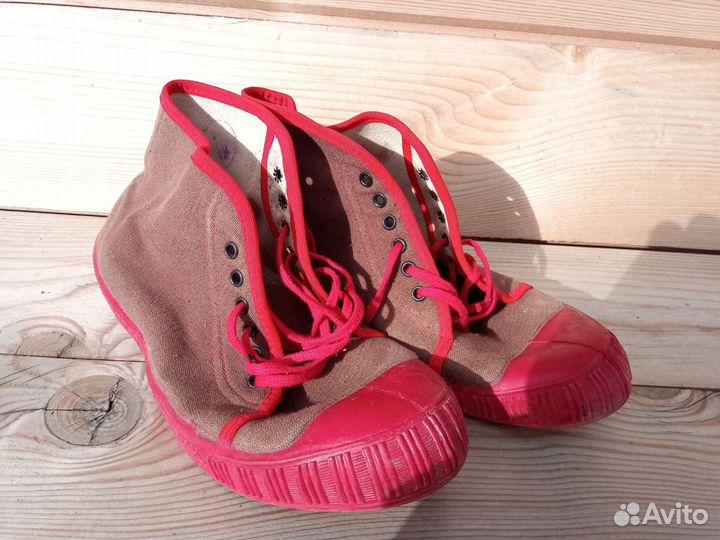 Кеды СССР Красный треугольник