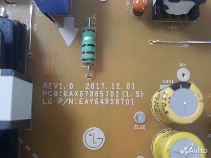 Блок питания тв LG