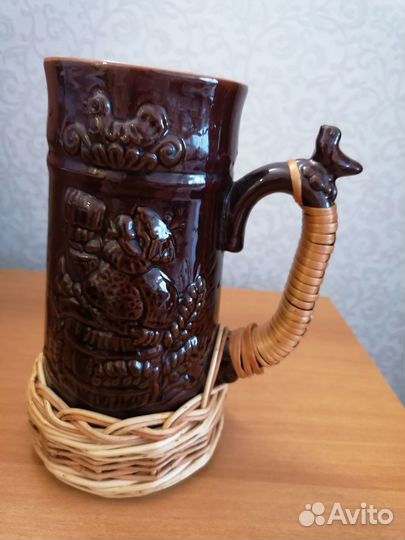 Пивная кружка керамика