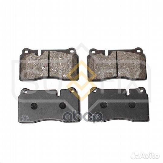 Колодки тормозные дисковые перед прав/лев V