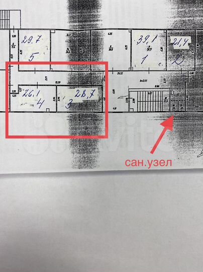 Помещение свободного назначения, 26.1 м²