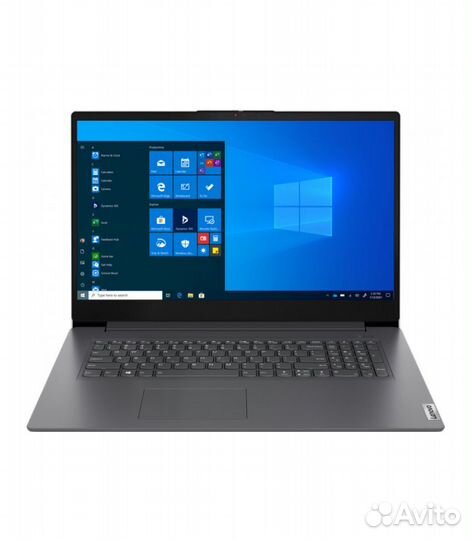 Ноутбук lenovo V17 G2 ITL, серый, 82NX00ecrm