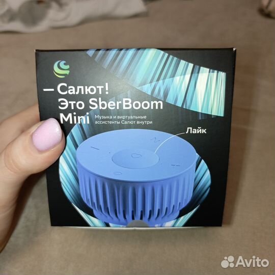 Умная колонка sberboom mini
