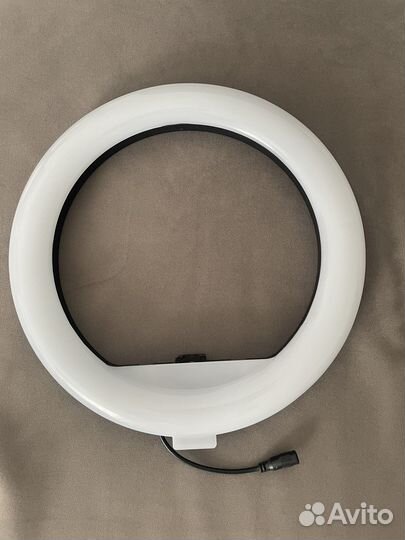 Кольцевая лампа 35 см с пультом