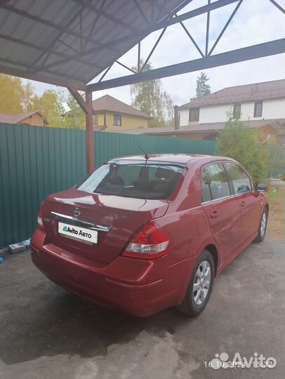 Nissan Tiida 1.6 AT, 2010, 185 600 км