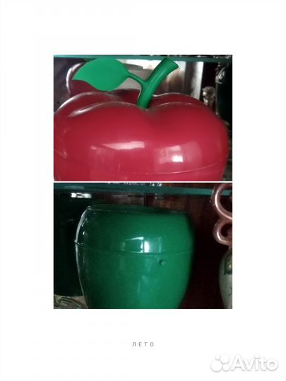 Набор ;Рыбки;,кувшины,яблоко плас.,сковородки